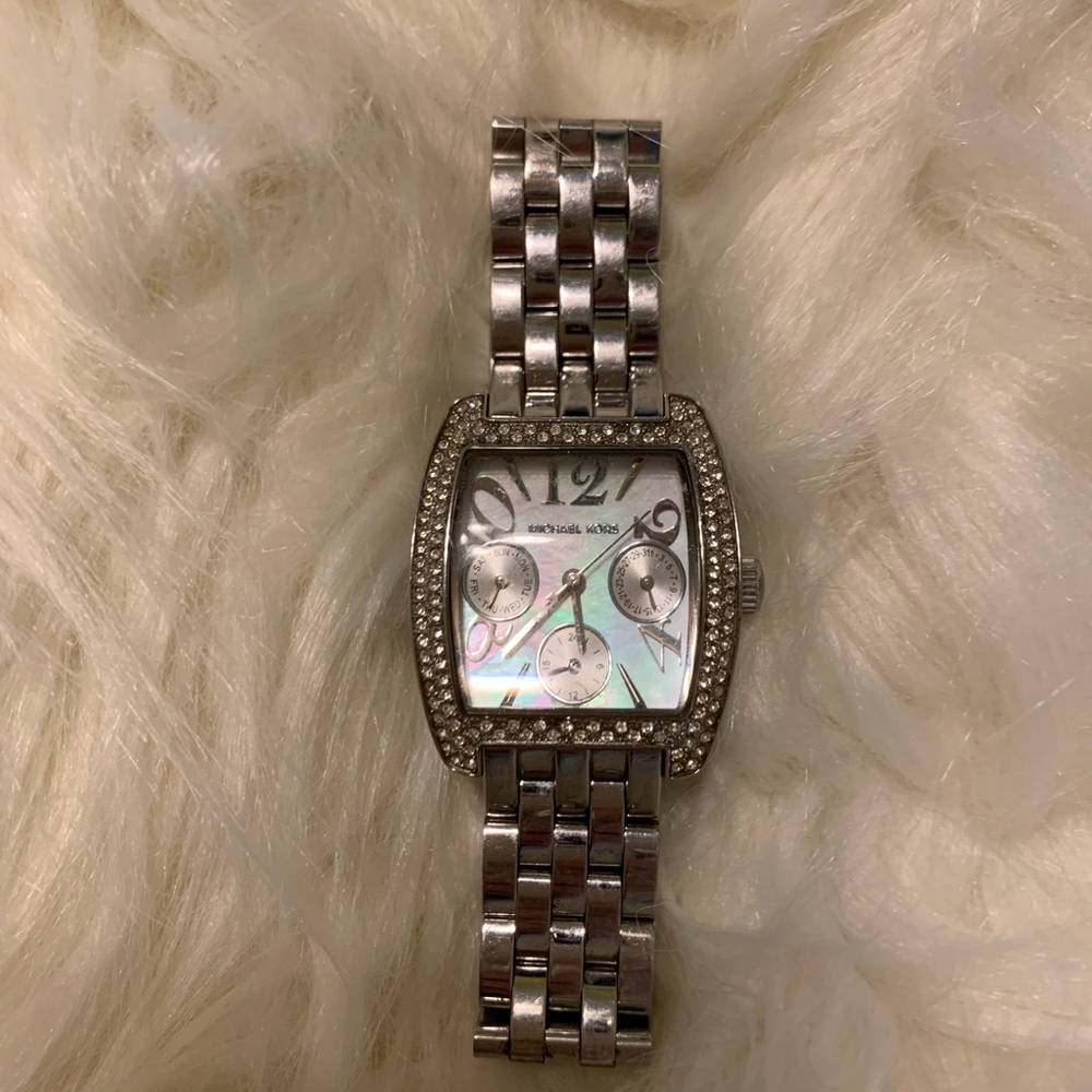 Michael Kors Silver Glitz Watch MK5680